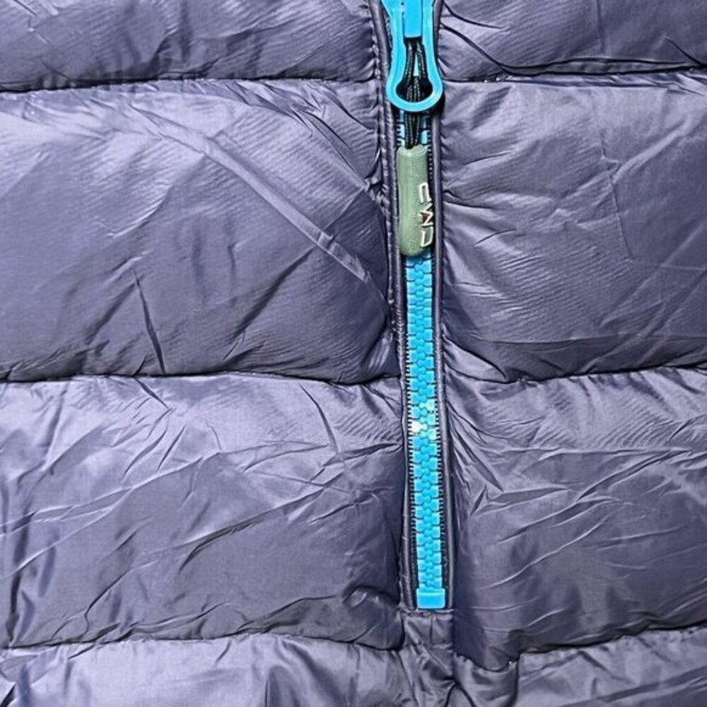 Cmp Lightweight Down Hooded Jacket Greyish Purple… - image 8